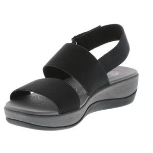 Clark’s cushions sling back shoes ( QVC )